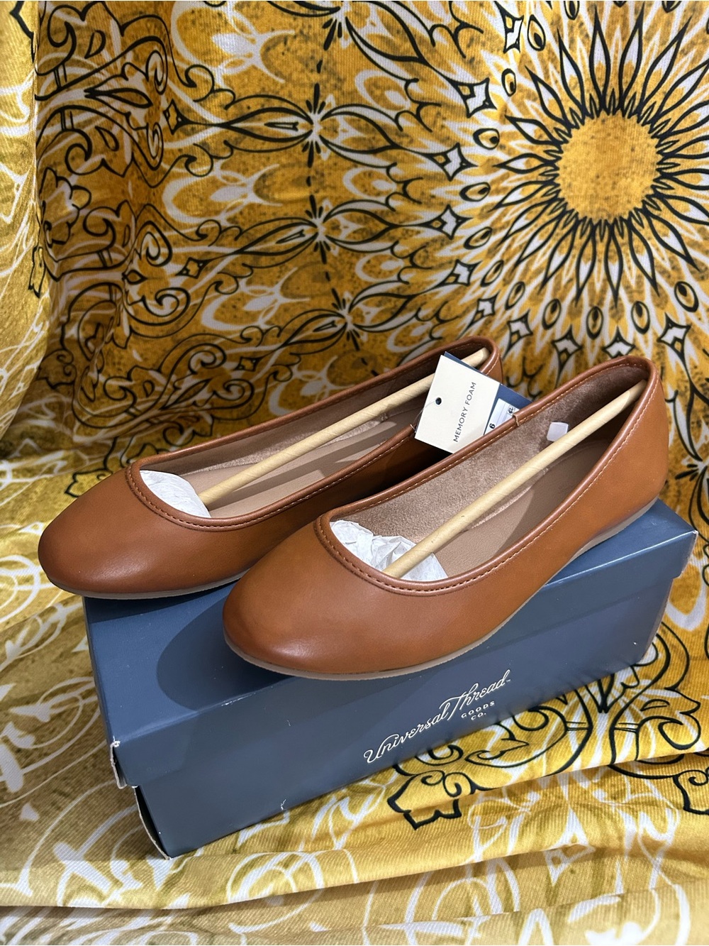 Everly Brown Women's Slip-On Ballet Flats